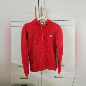 Adidas Red Hoodie Size Small Unisex
